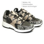 Sneaker Zwart/beige 30207 Xsensible